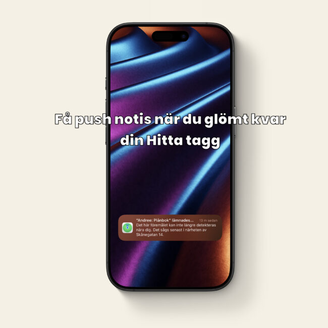 Glömt-Hitta-tagg